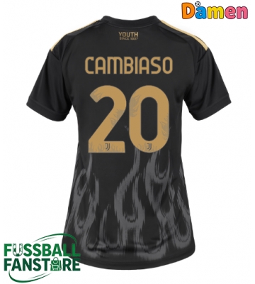 Juventus Andrea Cambiaso #20 Replik 3rd trikot Damen 2026-27 Kurzarm